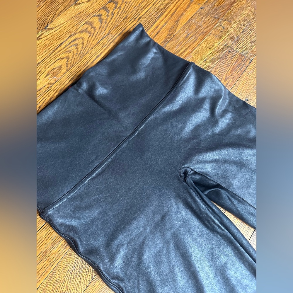 SPANX Faux Leather Leggings 1X
